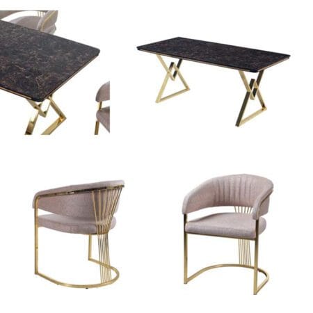 AlyaBest luxury dining room design brings elegant detail to homes in London.