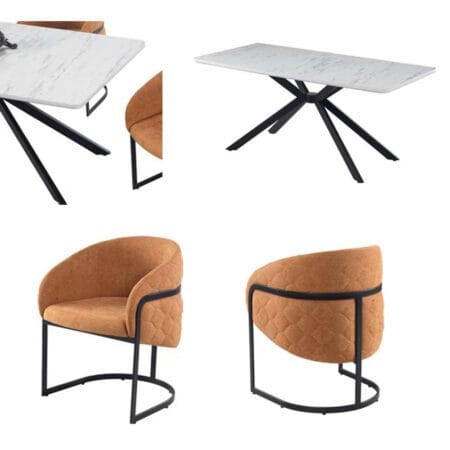 Atlas Soft modern dining furniture offers sleek style for today’s London interiors.