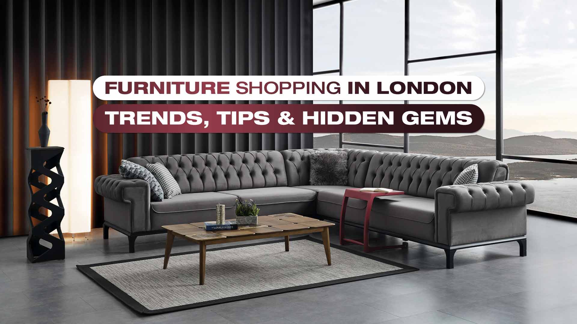 Furniture shopping in London: exploring the best stores and trends.