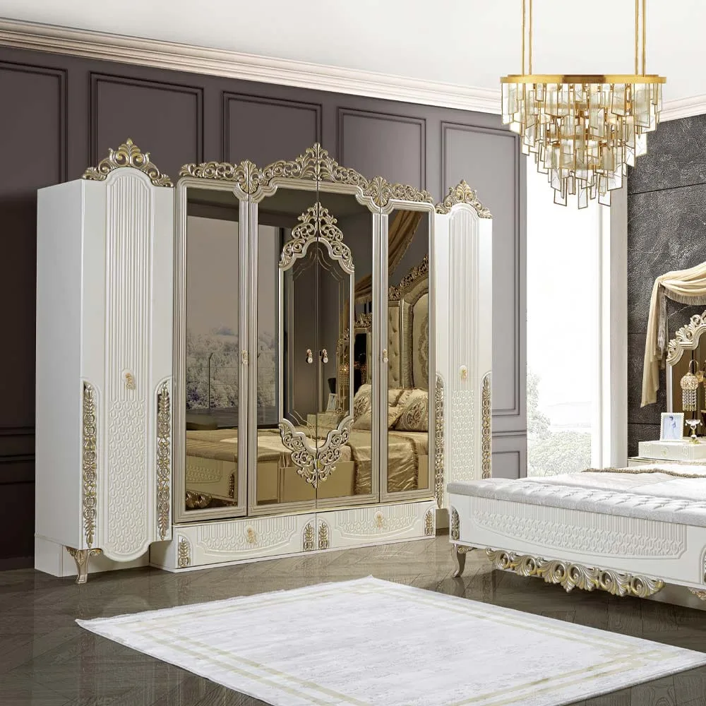 Cihangir stylish bedroom furniture set in London, combining modern aesthetics with quality.