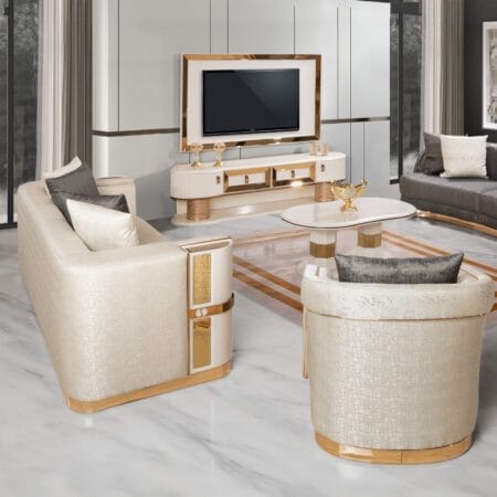 Stylish Deluxe sofa set in London for modern living, brought to you by Odalife.