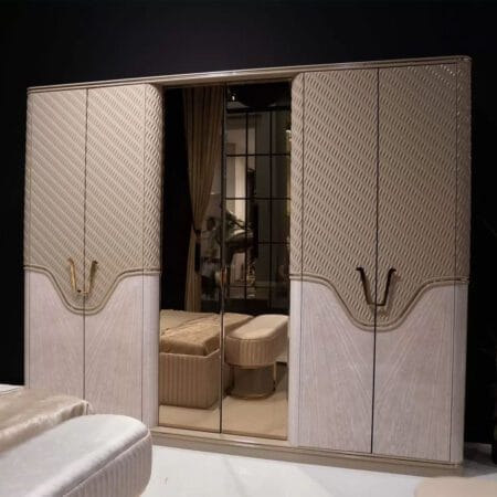 Milano set bedroom furniture in London, featuring modern elegance and premium craftsmanship.