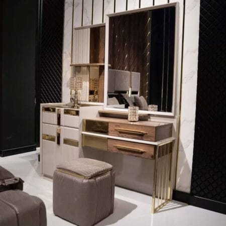Luxury bedroom furniture set by Palermo, combining elegance and high quality craftsmanship.