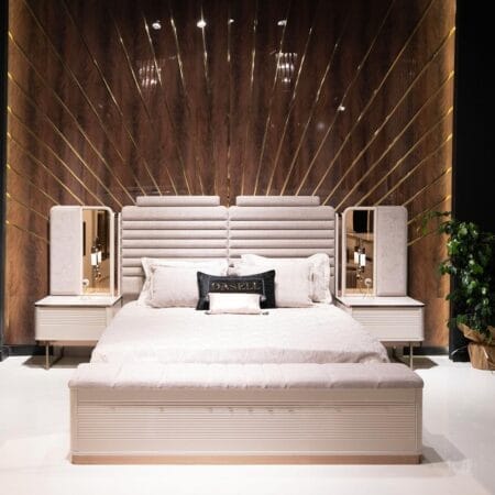 High quality bedroom set for home by Sevilla, designed for beauty, functionality.