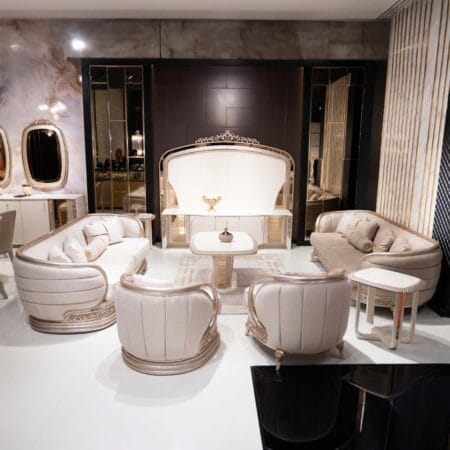 Stylish Valencia sofa set in London sold at Odalife for elegant living rooms.