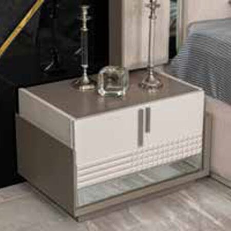 Line luxury nightstand in London, featuring elegant design and high quality craftsmanship.