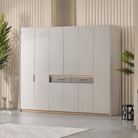 Napoli beautiful wardrobe in London, offering a perfect blend of style, storage, and elegance.