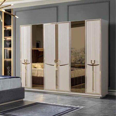 Valentino modern wardrobe in London, a sleek and contemporary wardrobe solution for any space.