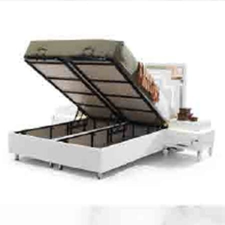 Comfortable complete bedroom set in London, Kristal offers a cozy and modern style.