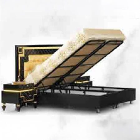 Luxury bedroom furniture in London, Kristal bedroom set with elegant design.