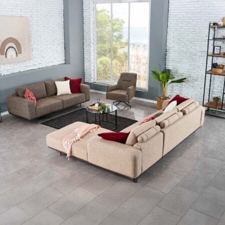 Viera Set Corner Sofa