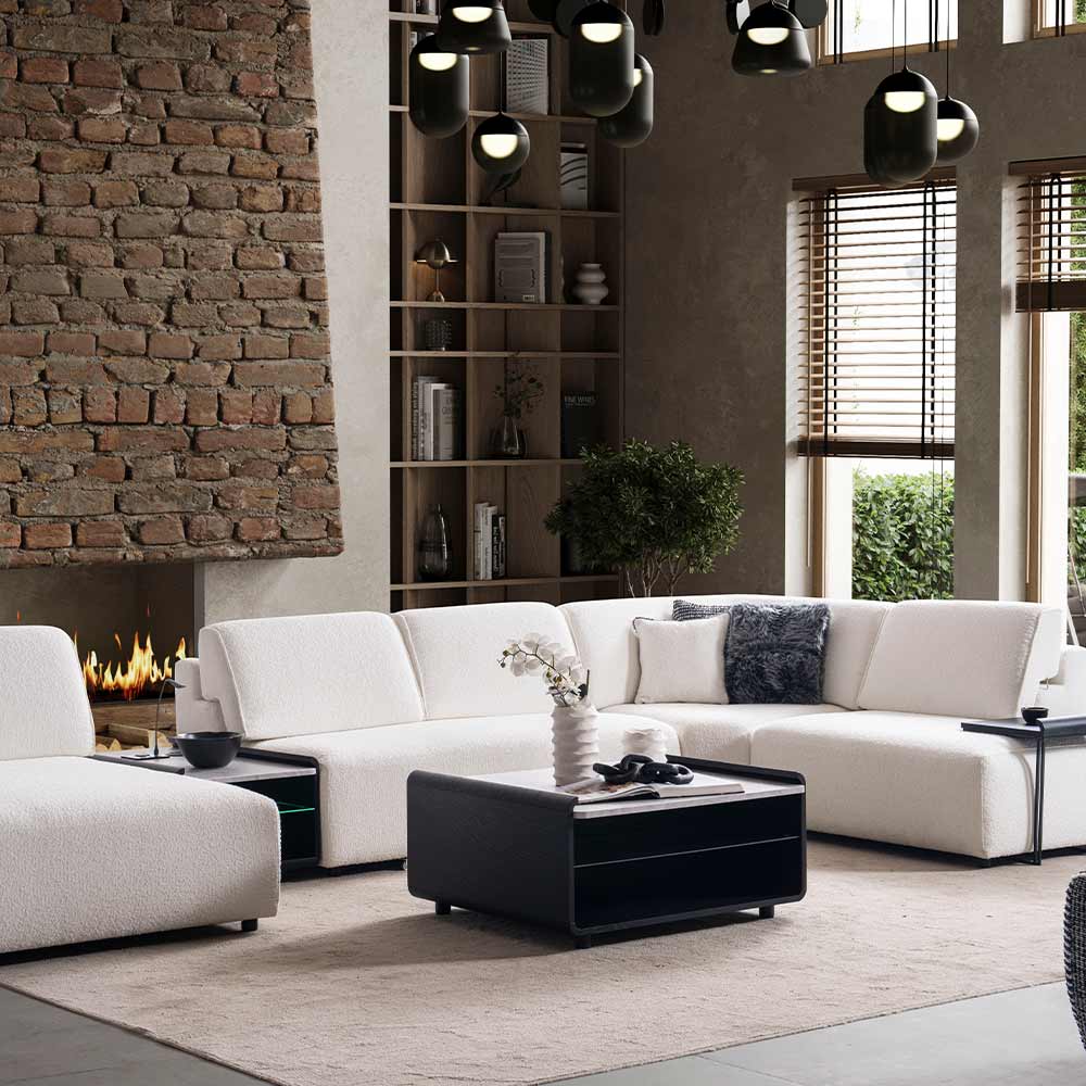 Bahar Corner Sofa Set - Image 11