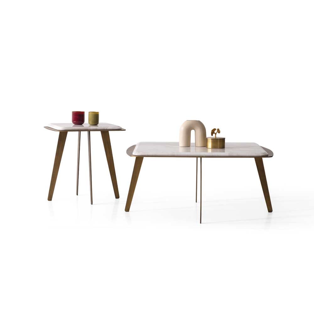 Prisca Center & Side Table