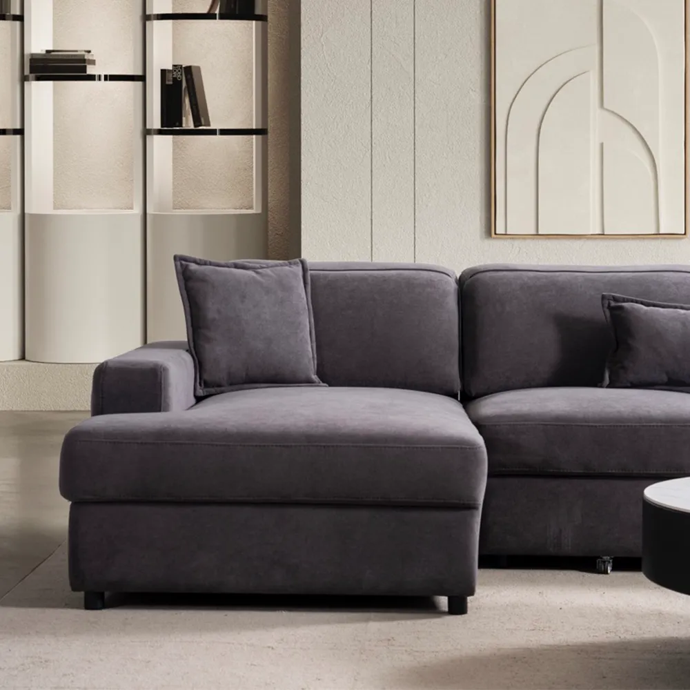 Find the perfect Como contemporary corner sofa for sale, available in London.
