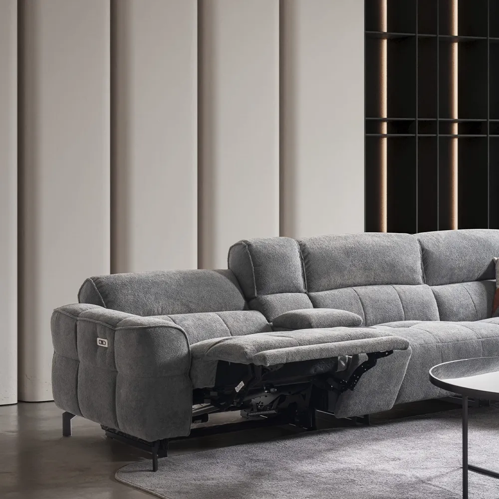 Explore the elegant Lara contemporary corner sofa for sale in London now!