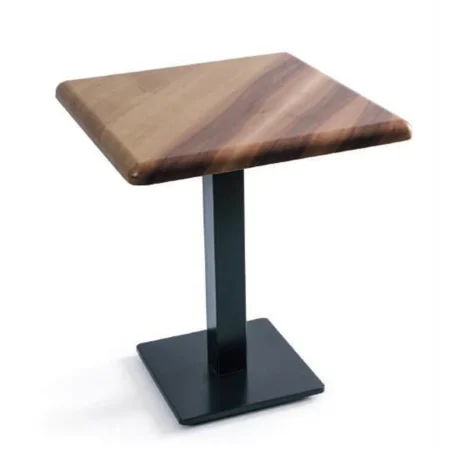 Diagonal Grain Wood Table