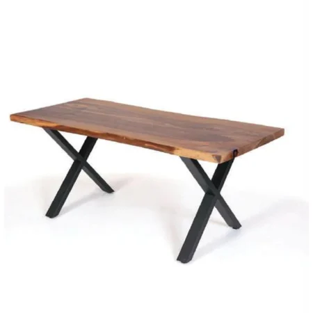 X-Frame Walnut Dining Table