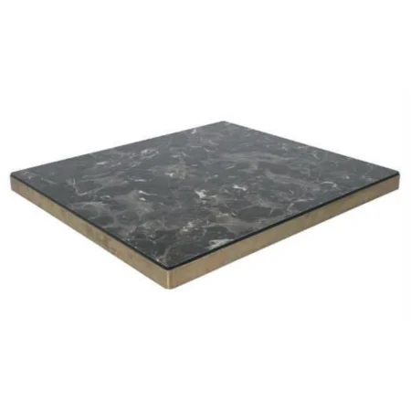 Dark Marble Square Table